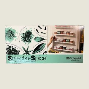 NIB Vintage KitchenArt Select-A-Spice Rack (Holds 24)